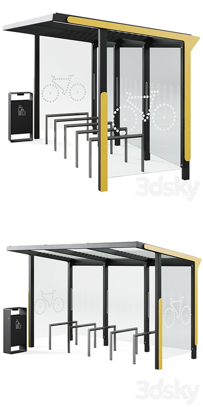 Bicycle parking Aureo Velo by mmcite